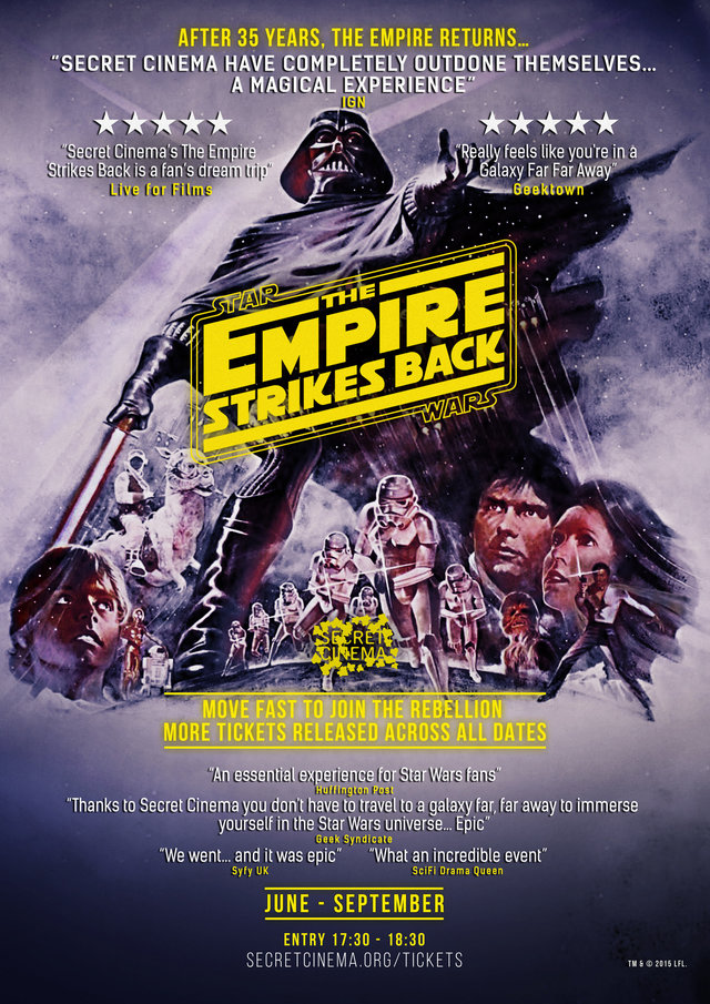 secret cinema: the empire strikes back
