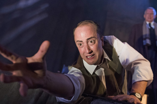 Matthew Spencer as The Actor in The Woman in Black. Photo: PP Productions / WY Playhouse.