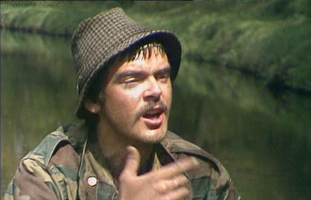 An early television role, and impressive moustache, for Kevin McNally in Parasites. Credit: BBC Worldwide.