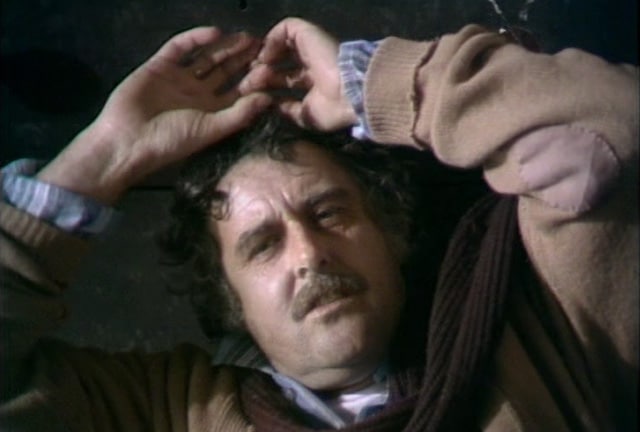 Jack (Gordon Salkilld) gets the sickness in New Arrivals. Credit: BBC Worldwide.