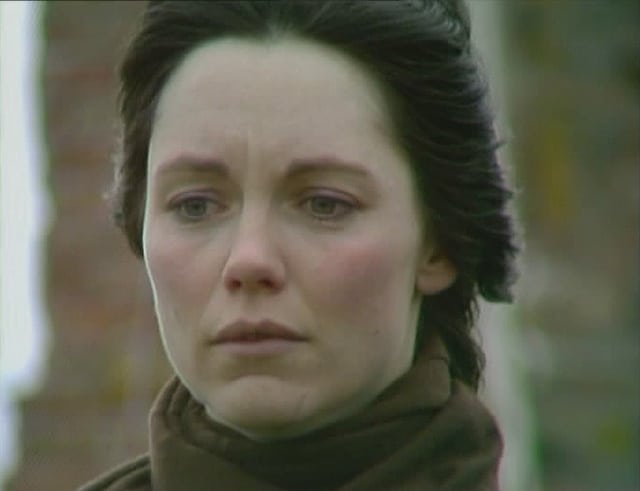 Jenny (Lucy Fleming) learns of Greg's fate in Long Live the King. Credit: BBC Worldwide.